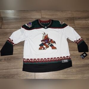 Arizona Coyotes Utah HC Kachina Breakaway White/Away Fanatics Jersey 2XL NWT